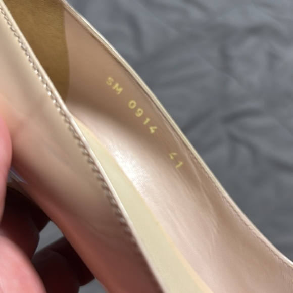 Christian Dior Elegant Essence Pointed Toe Nude Stiletto Heels Size 41 - Picture 3 of 12